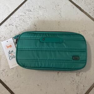 Lug Coupe XL Crossbody Bag Teal NWT